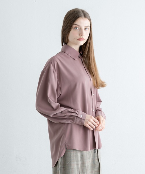 EDDEN ELLEN（エデンエレン）の「【EDDEN ELLEN】レギュラールーズシャツ（シャツ/ブラウス・メンズ・ホワイト/ベージュ/サックスブルー/ピンク/ブラック/チャコールグレー・SMALL/MEDIUM/LARGE/X-SMALL）」の11枚目の写真