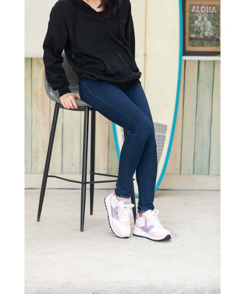 Guess（ゲス）の「【GUESS】ゲスヨーロッパモデル gwSAMSIN-B スニーカー/靴（スニーカー・レディース・ブラック/ピンク・US6/US7/US8/US5）」の9枚目の写真