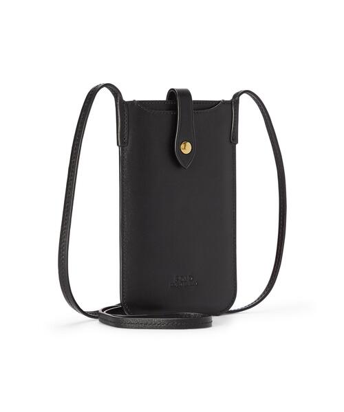 RRL ブラック レザー ケース レザー トラベル ケース（ポーチ）｜RRL（ダブル アール エル