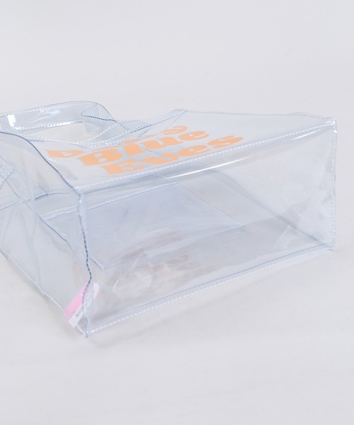 WC（ダブル シー）の「WC/カラーロゴクリアトート（トートバッグ・レディース・オレンジ/ピンク/グリーン・FREE）」の7枚目の写真