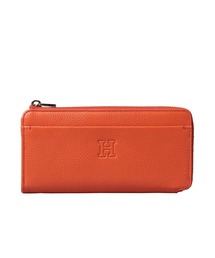 ヒロフ　オレンジ レザー 二つ折り財布 カラーレザー 二つ折り財布 8Z－A021 | Wallet COMME des