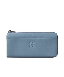 良品 希少モデル ヒロフ 長財布 ジョルナータ 春の新財布 ダークブルー レア HIROFU｜ヒロフの財布（ブルー・ネイビー/青色系・長財布）通販