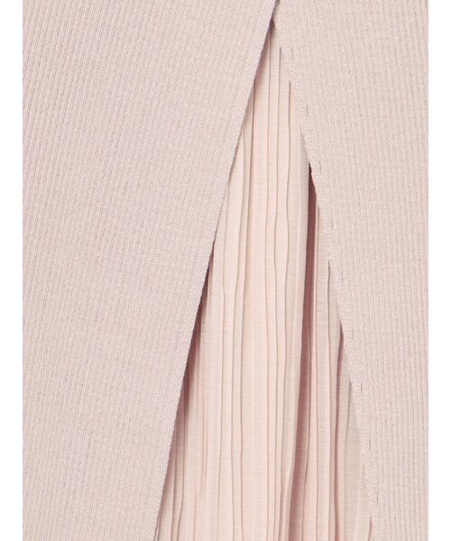 MERCURYDUO（マーキュリーデュオ）の「プリーツドッキングカシュクールラップリブニットワンピース（ワンピース・レディース・ベビーピンク/ブルー/ミント・FREE）」の20枚目の写真