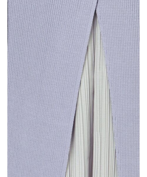 MERCURYDUO（マーキュリーデュオ）の「プリーツドッキングカシュクールラップリブニットワンピース（ワンピース・レディース・ベビーピンク/ブルー/ミント・FREE）」の21枚目の写真