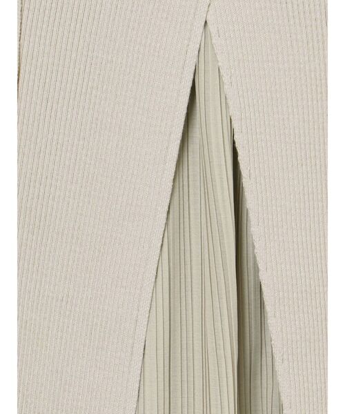 MERCURYDUO（マーキュリーデュオ）の「プリーツドッキングカシュクールラップリブニットワンピース（ワンピース・レディース・ベビーピンク/ブルー/ミント・FREE）」の22枚目の写真