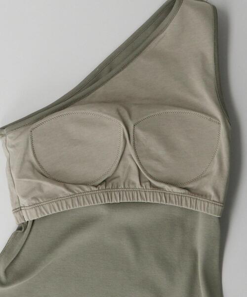 BEAUTY&YOUTH UNITED ARROWS（ビューティーアンドユースユナイテッドアローズ）の「BY フライスワンショルダーブラタンクトップ（タンクトップ・レディース・ブラック/オリーブ/モカ・FREE）」の19枚目の写真