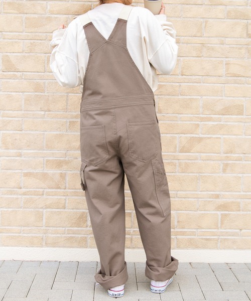 PairPair（ペアペア）の「ワッペン付きオーバーオール2（ユニセックス）（サロペット/オーバーオール・メンズ・オフホワイト/インディゴブルー/モカ/ブルー系その他・MEDIUM/LARGE）」の7枚目の写真
