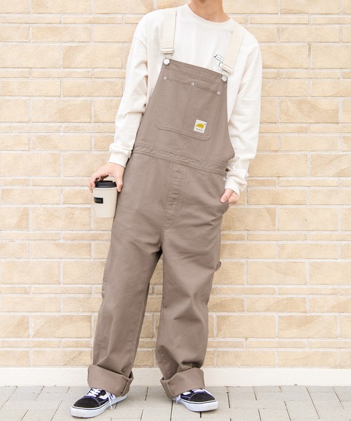 PairPair（ペアペア）の「ワッペン付きオーバーオール2（ユニセックス）（サロペット/オーバーオール・メンズ・オフホワイト/インディゴブルー/モカ/ブルー系その他・MEDIUM/LARGE）」の12枚目の写真