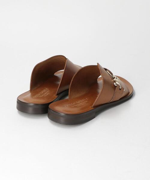 BEAUTY&YOUTH UNITED ARROWS（ビューティーアンドユースユナイテッドアローズ）の「＜CORSO ROMA 9＞バックルレザーサンダル ◆（サンダル・レディース・ブラック/ブラウン・38/35/36/37）」の5枚目の写真