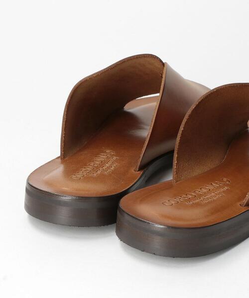 BEAUTY&YOUTH UNITED ARROWS（ビューティーアンドユースユナイテッドアローズ）の「＜CORSO ROMA 9＞バックルレザーサンダル ◆（サンダル・レディース・ブラック/ブラウン・38/35/36/37）」の7枚目の写真