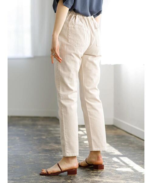 koe（コエ）の「洗い加工ツイルパンツ＊（その他パンツ・レディース・アイボリー/ベージュ・M）」の9枚目の写真