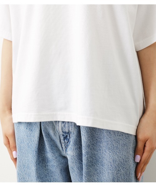 RODEO CROWNS WIDE BOWL(ロデオクラウンズワイドボウル)の「Kerry's Tシャツ(Tシャツ/カットソー・レディース・オフホワイト/ベージュ/ブラック・FREE)」の18枚目の写真