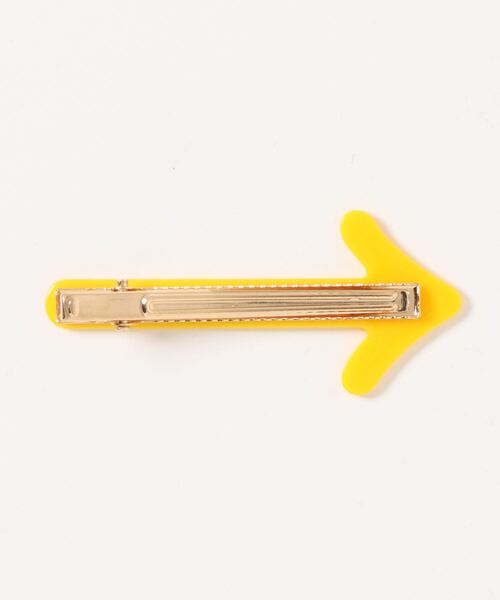 Fun & Daily（ファンアンドデイリー）の「F&D : 矢印カラーヘアクリップ（バレッタ/ヘアクリップ・レディース・グレー/グリーン/イエロー/ピンク/オレンジ・FREE）」の6枚目の写真