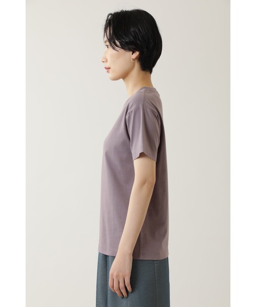 ROSE BUD(ローズバッド)の「ベーシックTシャツ(Tシャツ/カットソー・レディース・パープル/ホワイト/ブラック/ブルー・FREE)」の13枚目の写真
