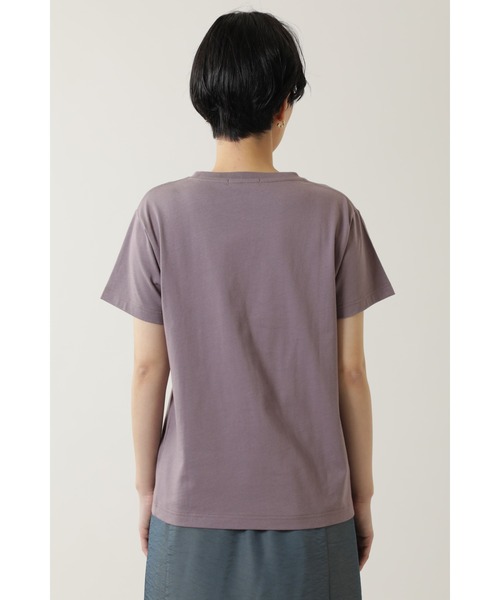 ROSE BUD(ローズバッド)の「ベーシックTシャツ(Tシャツ/カットソー・レディース・パープル/ホワイト/ブラック/ブルー・FREE)」の14枚目の写真