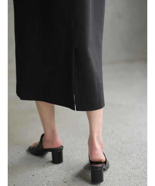 rem closet（レムクローゼット）の「クロスシームワンピース（ワンピース・レディース・ブラック/ベージュ・S）」の22枚目の写真