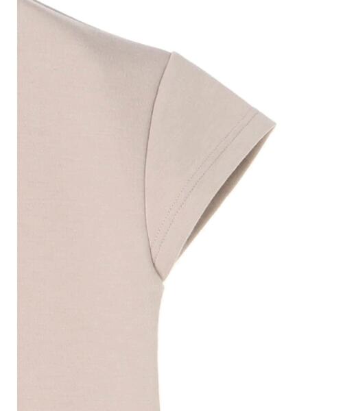 rem closet（レムクローゼット）の「クロスシームワンピース（ワンピース・レディース・ブラック/ベージュ・S）」の6枚目の写真