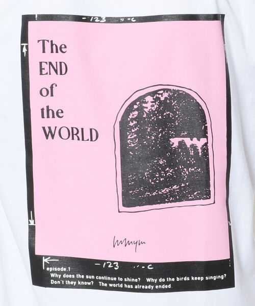 mmym(エムエムワイエム)の「mmym(エムエムワイエム)The END of the WORLD T-shirt(Tシャツ/カットソー・レディース・ホワイト・MEDIUM)」の9枚目の写真