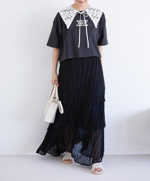 Heather（ヘザー）の「ＨeatherＳＳツケエリ　950426（付け襟・レディース・ホワイト/ホワイト系その他・ONE SIZE）」の5枚目の写真