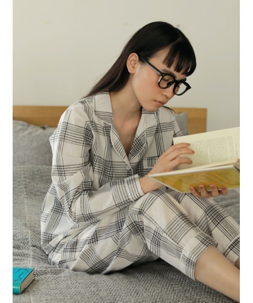 AMAIL(アマイル)の「HOPPY late pajamas ladys(ルームウェア/パジャマ・レディース・ホワイト・FREE)」の22枚目の写真
