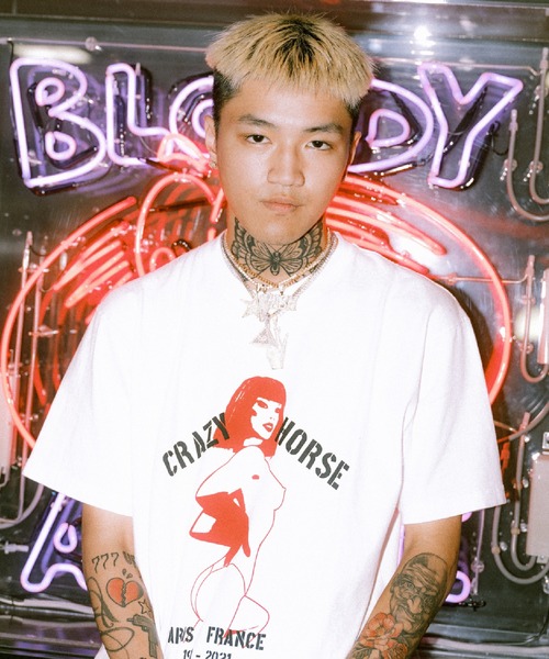 RICHARDSON（リチャードソン）の「【Richardson】CRAZY HORSE Tシャツ