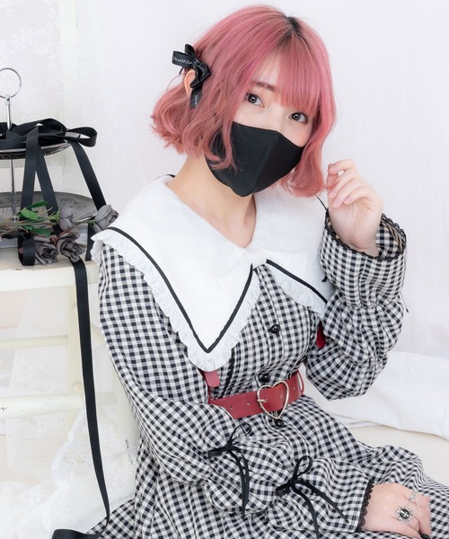 DearMyLove(ディアマイラブ)の「2WAYハートハーネスベルト(ベルト・レディース・ホワイト/ブラック/レッド・FREE)」の5枚目の写真