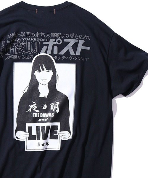 NEE 激レア　Tシャツ NEW YOAKE POST/ニューヨアケポスト KYNE girl SS TEE 半袖シャツ（T