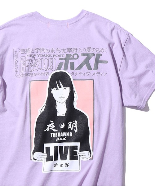 トップス KYNE TEE NEW YOAKE POST/ニューヨアケポスト KYNE girl SS TEE 半袖シャツ（T