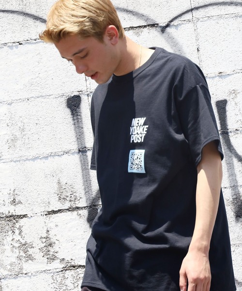 ROOPTOKYO（ループトウキョウ）の「NEW YOAKE POST/ニューヨアケポスト KYNE girl SS TEE 半袖シャツ（Tシャツ/カットソー・メンズ・ホワイト/ブラック/パープル/ブルー・M/L/XL）」の11枚目の写真