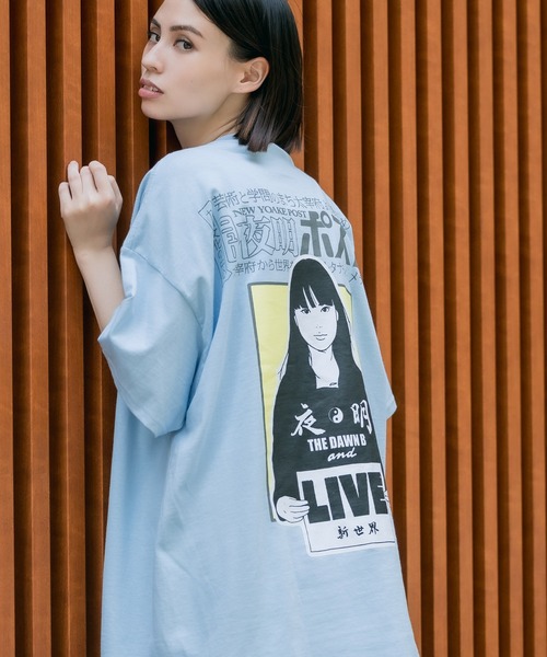 NEW YOAKE POST/ニューヨアケポスト KYNE girl SS TEE 半袖