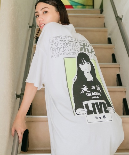 NEW YOAKE POST/ニューヨアケポスト KYNE girl SS TEE 半袖