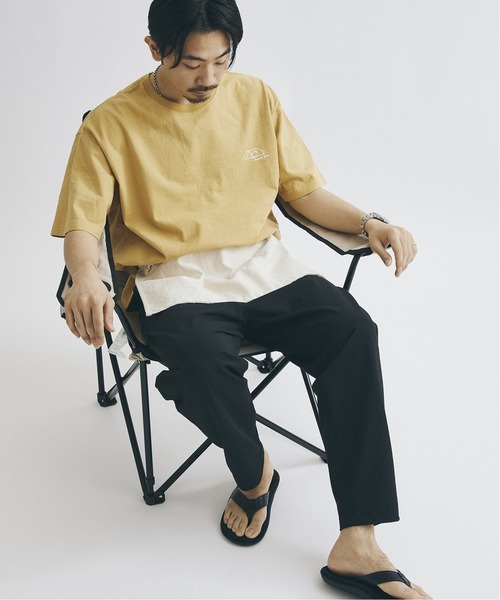 Snow Peak(スノーピーク)の「【Snow Peak×JOURNAL STANDARD】別注 リサイクルコットン エプロン(エプロン・メンズ・ブラック/イエロー/ナチュラル・FREE)」の17枚目の写真