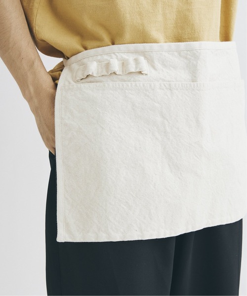 Snow Peak(スノーピーク)の「【Snow Peak×JOURNAL STANDARD】別注 リサイクルコットン エプロン(エプロン・メンズ・ブラック/イエロー/ナチュラル・FREE)」の20枚目の写真