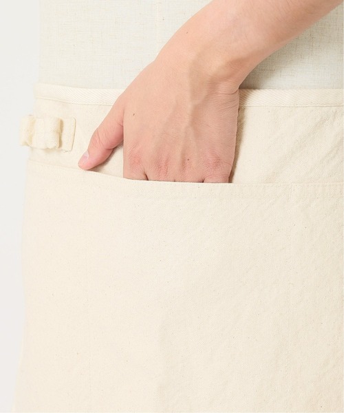 Snow Peak(スノーピーク)の「【Snow Peak×JOURNAL STANDARD】別注 リサイクルコットン エプロン(エプロン・メンズ・ブラック/イエロー/ナチュラル・FREE)」の12枚目の写真