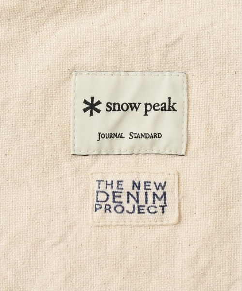 Snow Peak(スノーピーク)の「【Snow Peak×JOURNAL STANDARD】別注 リサイクルコットン エプロン(エプロン・メンズ・ブラック/イエロー/ナチュラル・FREE)」の13枚目の写真