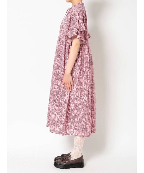 merry jenny（メリージェニー）の「フリルスリーブルーズワンピース（ワンピース・レディース・ブラック/レッド・FREE）」の7枚目の写真