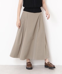N.（N. Natural Beauty Basic） | ◆タックフレアロングスカート(スカート)