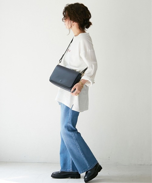 SLOBE IENA（スローブイエナ）の「HELLO.IMロンTEE【手洗い可能】◆（Tシャツ/カットソー・レディース・ホワイト/ベージュ・FREE）」の9枚目の写真