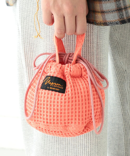 BEAMS BOY(ビームスボーイ)の「Napron × BEAMS BOY / ワッフル マイクロ ペイシェント バッグ(バックパック/リュック・レディース・ミント/ラベンダー/レッド系その他・ONE SIZE)」の1枚目の写真