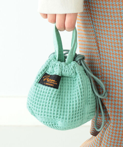 BEAMS BOY(ビームスボーイ)の「Napron × BEAMS BOY / ワッフル マイクロ ペイシェント バッグ(バックパック/リュック・レディース・ミント/ラベンダー/レッド系その他・ONE SIZE)」の2枚目の写真