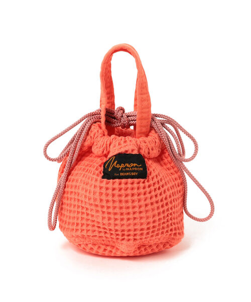 BEAMS BOY(ビームスボーイ)の「Napron × BEAMS BOY / ワッフル マイクロ ペイシェント バッグ(バックパック/リュック・レディース・ミント/ラベンダー/レッド系その他・ONE SIZE)」の5枚目の写真