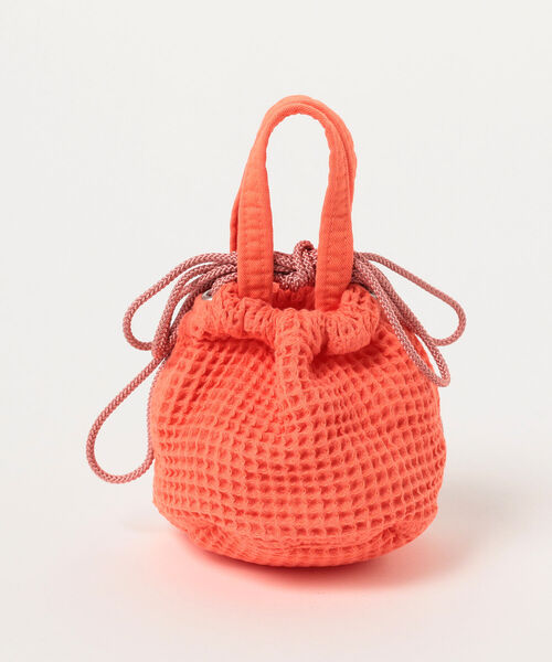 BEAMS BOY(ビームスボーイ)の「Napron × BEAMS BOY / ワッフル マイクロ ペイシェント バッグ(バックパック/リュック・レディース・ミント/ラベンダー/レッド系その他・ONE SIZE)」の7枚目の写真