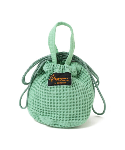 BEAMS BOY(ビームスボーイ)の「Napron × BEAMS BOY / ワッフル マイクロ ペイシェント バッグ(バックパック/リュック・レディース・ミント/ラベンダー/レッド系その他・ONE SIZE)」の6枚目の写真