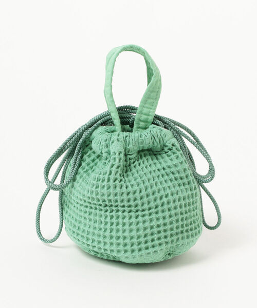 BEAMS BOY(ビームスボーイ)の「Napron × BEAMS BOY / ワッフル マイクロ ペイシェント バッグ(バックパック/リュック・レディース・ミント/ラベンダー/レッド系その他・ONE SIZE)」の8枚目の写真