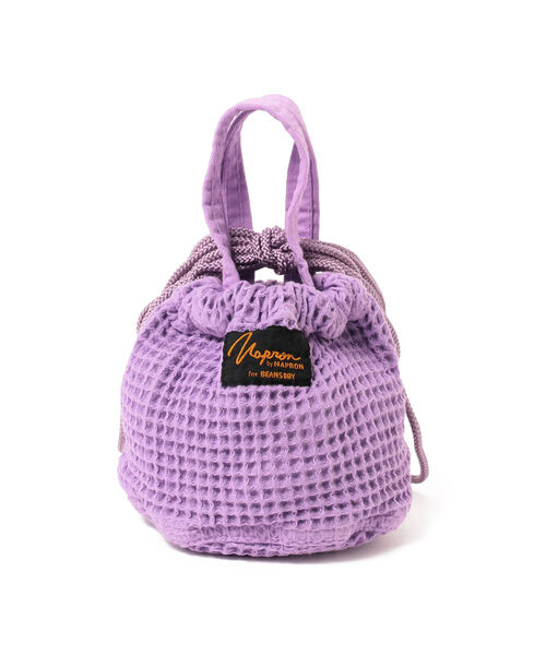 BEAMS BOY(ビームスボーイ)の「Napron × BEAMS BOY / ワッフル マイクロ ペイシェント バッグ(バックパック/リュック・レディース・ミント/ラベンダー/レッド系その他・ONE SIZE)」の10枚目の写真