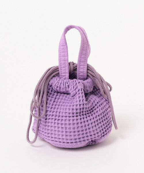 BEAMS BOY(ビームスボーイ)の「Napron × BEAMS BOY / ワッフル マイクロ ペイシェント バッグ(バックパック/リュック・レディース・ミント/ラベンダー/レッド系その他・ONE SIZE)」の12枚目の写真