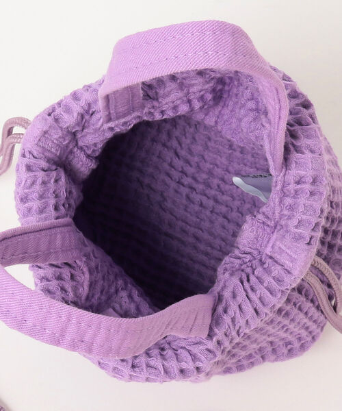 BEAMS BOY(ビームスボーイ)の「Napron × BEAMS BOY / ワッフル マイクロ ペイシェント バッグ(バックパック/リュック・レディース・ミント/ラベンダー/レッド系その他・ONE SIZE)」の15枚目の写真