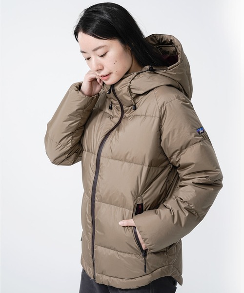 KRIFF MAYER Lady's Collection（クリフメイヤーレディースコレクション）の「NANGAコラボレトロダウンJKT（ダウンジャケット/コート・レディース・ブラック/ベージュ/カーキ/ネイビー・LARGE/MEDIUM）」の9枚目の写真