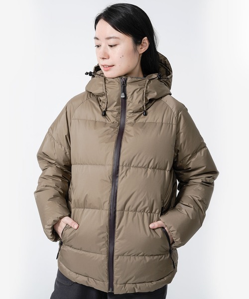 KRIFF MAYER Lady's Collection（クリフメイヤーレディースコレクション）の「NANGAコラボレトロダウンJKT（ダウンジャケット/コート・レディース・ブラック/ベージュ/カーキ/ネイビー・LARGE/MEDIUM）」の10枚目の写真