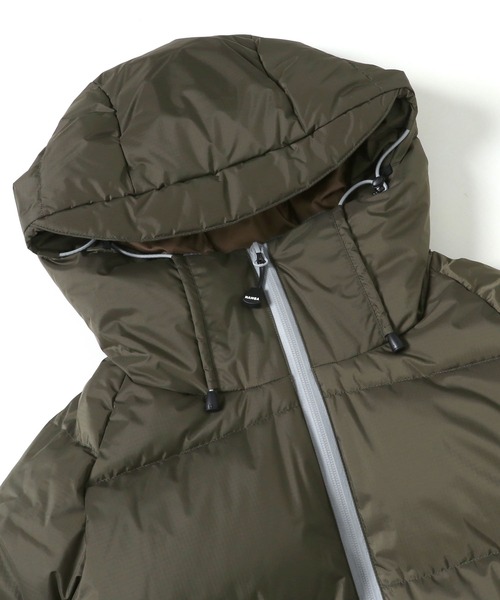 KRIFF MAYER Lady's Collection（クリフメイヤーレディースコレクション）の「NANGAコラボレトロダウンJKT（ダウンジャケット/コート・レディース・ブラック/ベージュ/カーキ/ネイビー・LARGE/MEDIUM）」の16枚目の写真